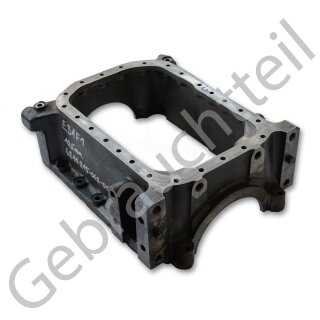 Kurbelgehäuse zwischen Motorblock und Ölwanne (125mm hoch) passend bei Iseki und Motoren der Iseki E-Serie (gebrauchtes Originalteil)