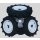Komplettradsatz - Ackerstollenreifen - Felge weiß passend für diverse Modelle der Iseki TX- TU- Sial und Kubota A- B- und B1- Serie