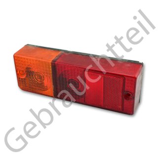 Rücklichtblende / Reflektor inkl. Halter passend für Iseki TA290 und TA320 (gebrauchtes Originalteil)