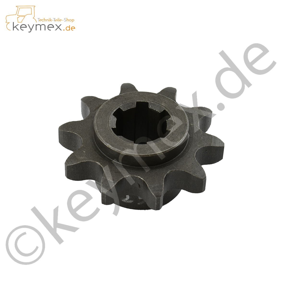 Produktbild von Kettenrad 10B 18 Zähne Mit Nabe, Gehärtet – P: 15,875 Mm (5/8“), Einreihig, Für Industrieantriebe