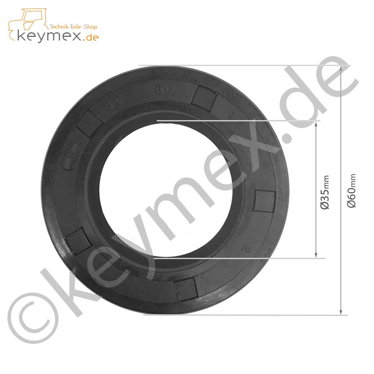 DDR Wellendichtring 35x62x7mm | - Anhängerersat DDR Wellendichtring 35x62x7mm | - Anhängerersat