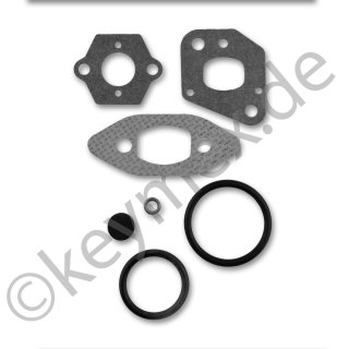 Dichtungssatz zu Partner 33, 350, 351, 352, 370, 371, 382, 390, 391, 401, 420, 421, 422, Formula 60, Formula 400, P33XT, P350X, P351, P351XT, P351XT, P352X, P371, P371XT, P4-18XT, P4-20XT, P436, P438, und Poulansägen