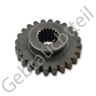 Zahnrad (24 Zähne) zu Getriebeausgangswelle passend für diverse Modelle der Kubota B - Serie  Allrad (gebrauchtes Originalteil)