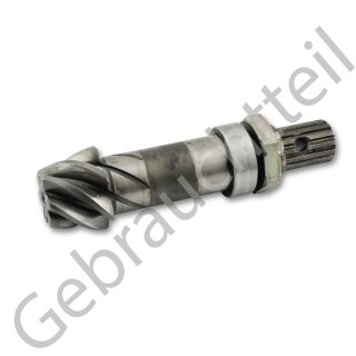 Kegelradwelle zu Vorderachsdifferenzial passend für diverse Modelle der Kubota B - Serie (gebrauchtes Originalteil)
