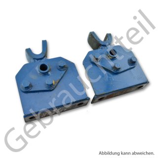 Aufnahmebock (1Paar) zu 2-Punkt-Bodenfräse an Kubota B5000, B5001, B10 (gebrauchtes Originalteil)
