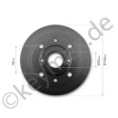 Teller-Kegelradsatz zu VA passend für Kubota B6001, B7001