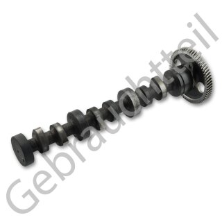 Nockenwelle mit Zahnrad passend für diverse Modelle der Iseki Sial, TF, TH, TM und Motoren der E Serie (gebrauchtes Originalteil)