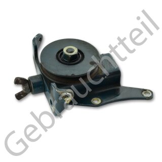 Spannblech zu Riemenspannung komplett mit Riemenscheibe und Spannschraube passend für Kubota B5000 und B7000 (gebrauchtes Originalteil)