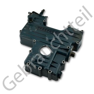 Steuerdeckel zu Stirnradgetriebe passend für diverse Modelle der Kubota B5000 - Serie Z500 Motor (gebrauchtes Originalteil)