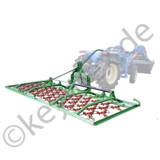 Wiesenegge mit 5 m Arbeitsbreite, hydraulisch 1 Z, Kat.2, 4-reihig
