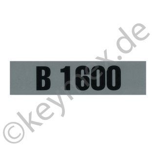 Aufkleber passend für Kubota B1600