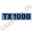 Aufkleber passend für Iseki TX1000