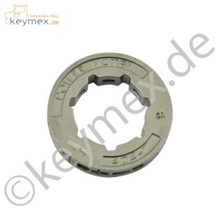 Ringritzel/Ringkettenrad 404"-7 Zähne passend zu Husqvarna 281, 288, 385, 390, 394, 395, 3120, Jonsered 2094, 2095