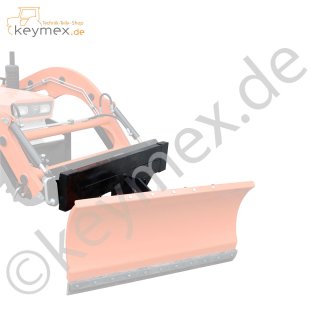 Anbaurahmen mit Schnellwechsler für Schneeschild zu Sanko-Frontlader FL 200 (mechanische Seitenverstellung)