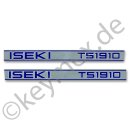 Aufkleber-Set passend für Iseki TS1910