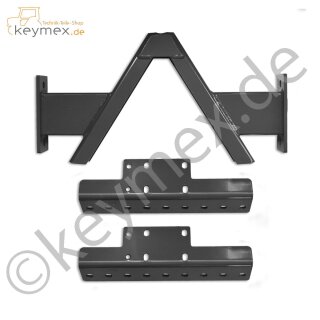 Kuppeldreieck Kat. 0 zu Front Rotationsmähwerk Bellon Mit TFA 1150, 1350, 1550